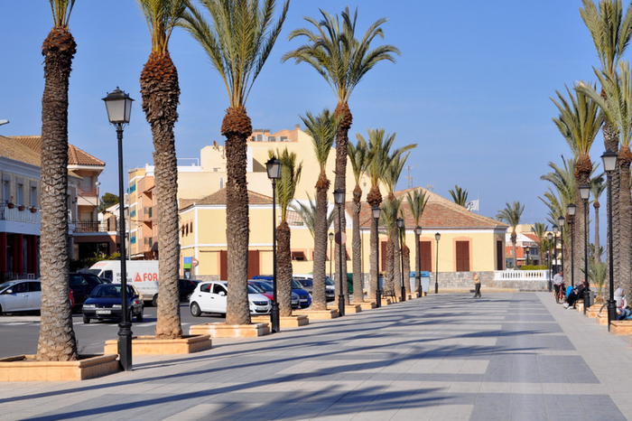 Los Alcázares beaches: Playa de La Concha