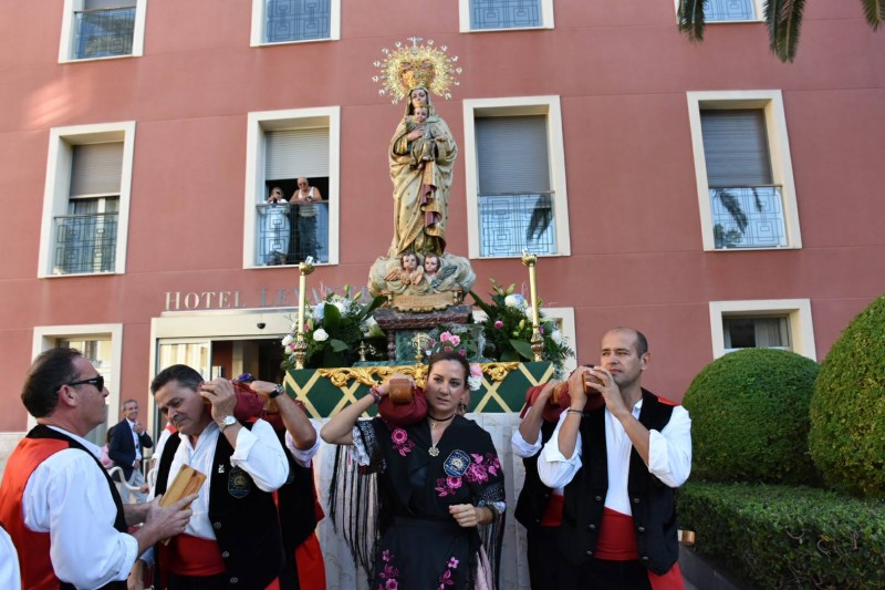 The church of the Virgen de la Salud in the Balneario of Archena