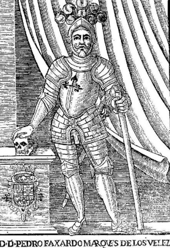 The Fajardos, Marqueses de Los Vélez and overlords of Alhama de Murcia for centuries