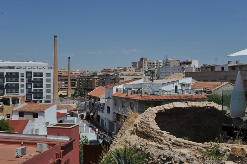 The Alcazaba – Mirador del Castillo viewing point at the site of the castile in Molina de Segura