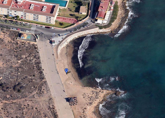 Cala Piteras, the southernmost beach of Torrevieja