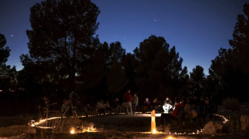 August 8, 17 and 31, Stargazing in Caravaca: cheese and wine tasting by moonlight in La Encarnación