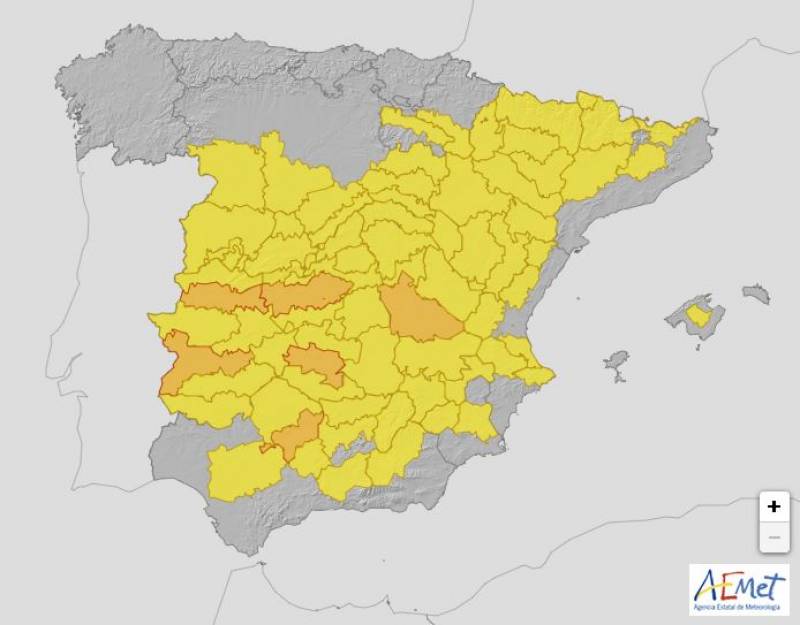 Little let-up in the heat: Spain weather forecast August 5-8