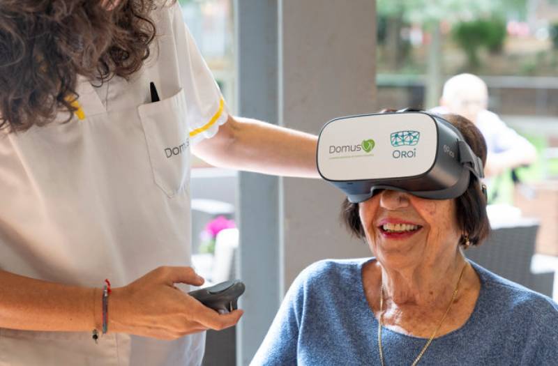 Innovation and technological in care for the elderly at DomusVi Ciudad de Murcia residence in Murcia