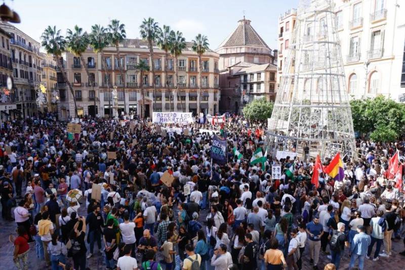 Thousands protest in Andalucían capitals against price of housing and overtourism