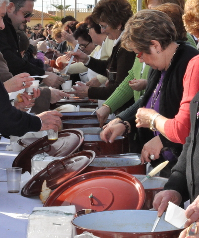 The pelotas of Pozo Estrecho Cartagena