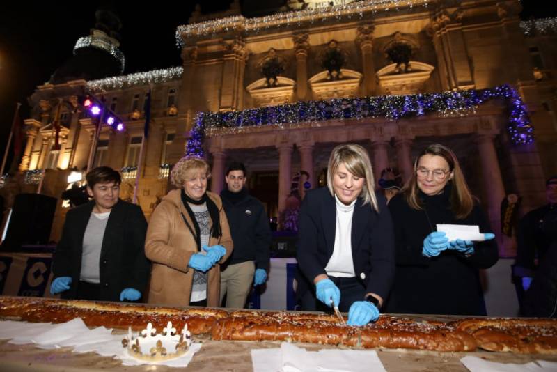 January 4 Free Roscón de Reyes cake in the Plaza del Ayuntamiento de Cartagena