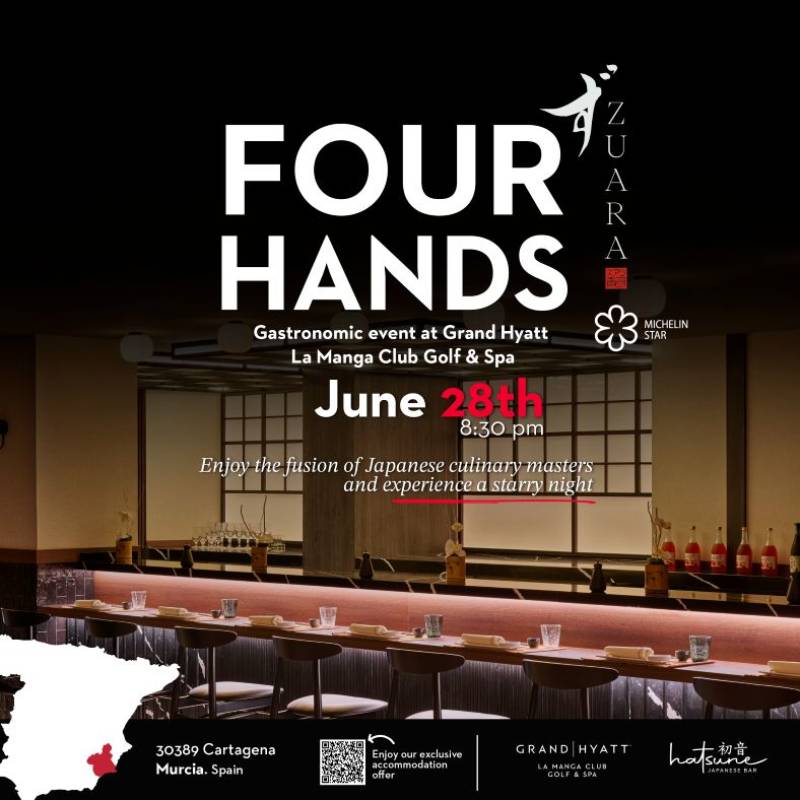 June 28 La Manga Club Michelin star Japanese cuisine event