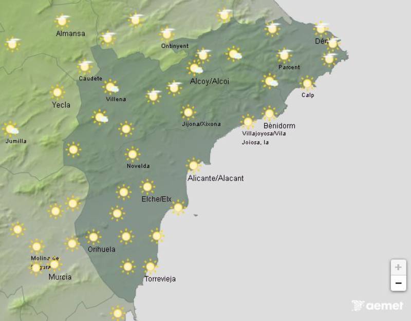 Sticky, tropical nights all week: Alicante weather forecast June 23-26