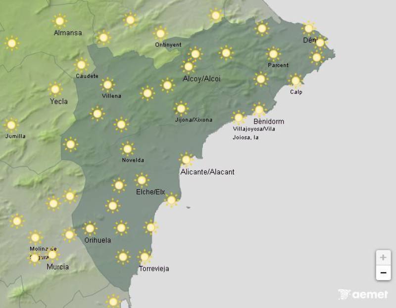 Sticky, tropical nights all week: Alicante weather forecast June 23-26