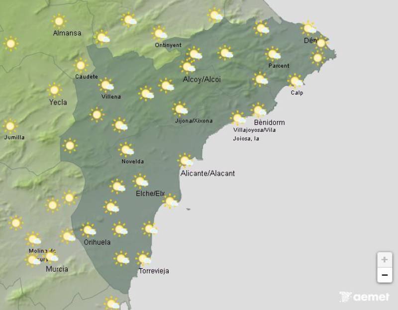 Sticky, tropical nights all week: Alicante weather forecast June 23-26
