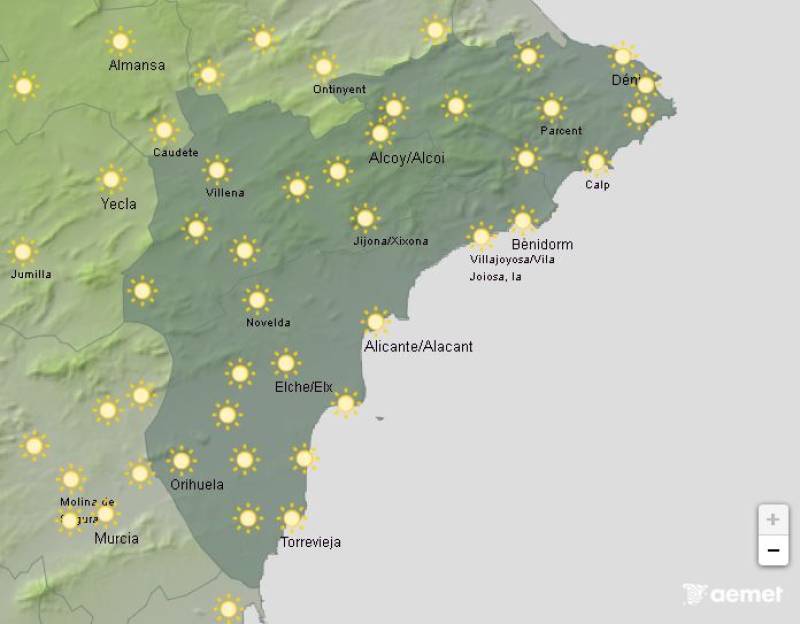 Sticky, tropical nights all week: Alicante weather forecast June 23-26