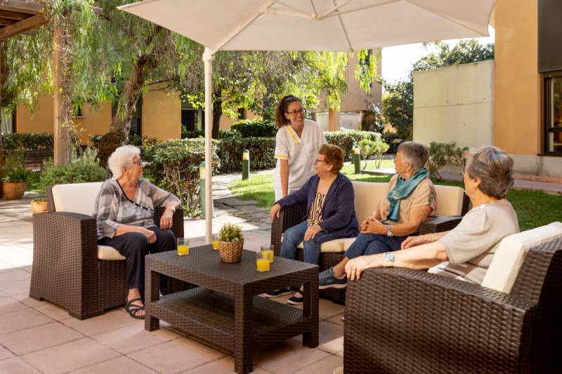 DomusVi Ciudad de Murcia adapts daily routines to protect residents from the worst of the heat
