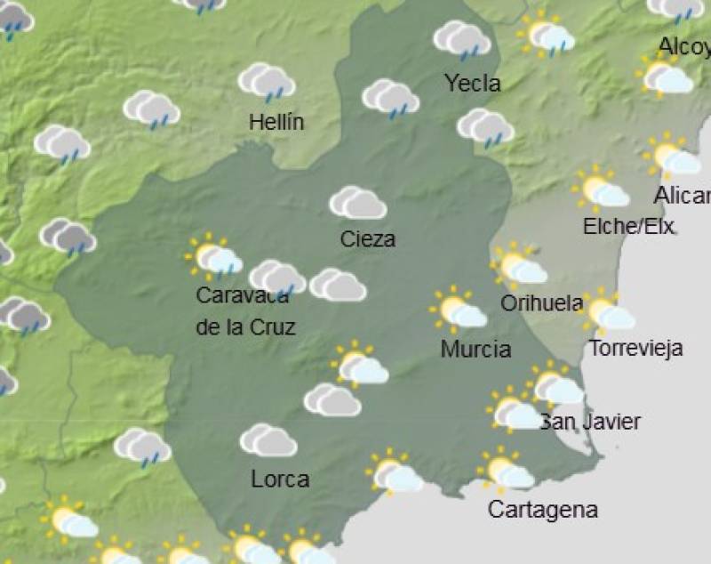 Enjoy October's last hurrah: Murcia weekend weather forecast October 23-26