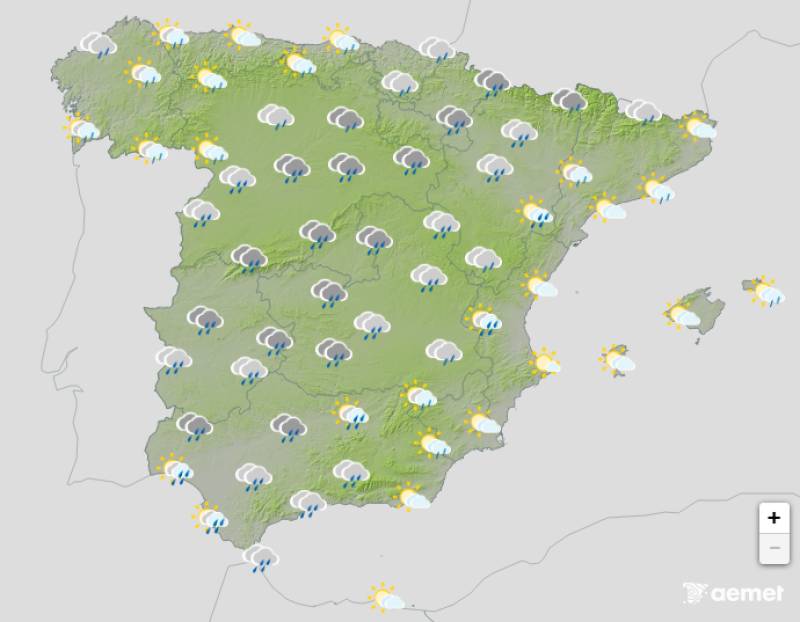 Wintery weather arrives in Spain: Weather forecast October 27-30