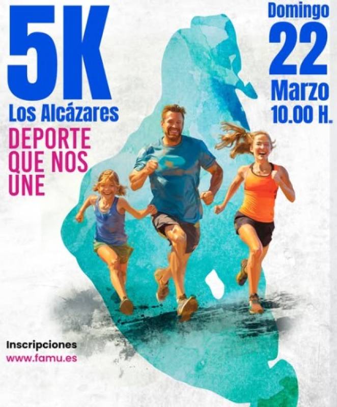 March 22 Five-km run in Los Alcázares