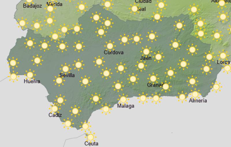 Andalucía weekend weather forecast April 2-5: Perfect Semana Santa sunshine
