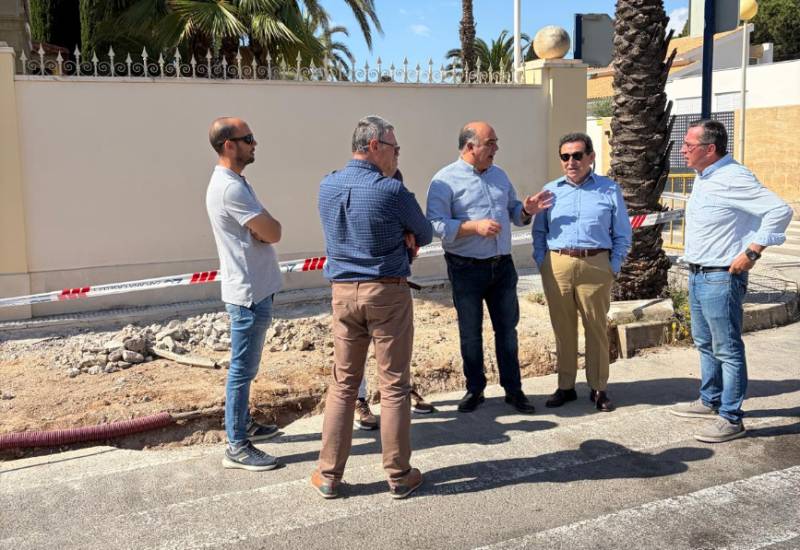 Major facelift underway for Avenida del Cabo in Orihuela Costa