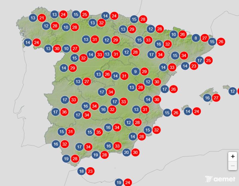 Scorching summer heat on the way: Spain weather forecast May 18-21