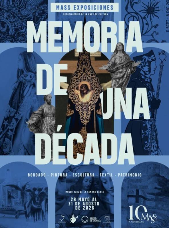 May 28 to August 31 Ten-year retrospective exhibition at the MASS museum in Lorca