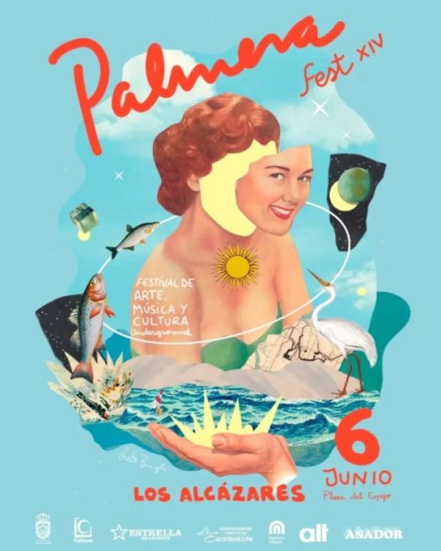 June 6 Palmera Fest alternative arts festival in Los Alcázares