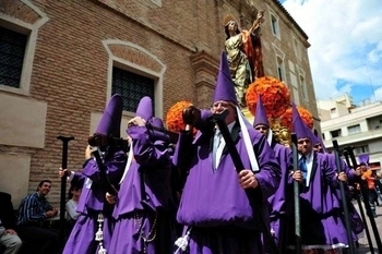 Good Friday am the Procession of the Salzillos Murcia